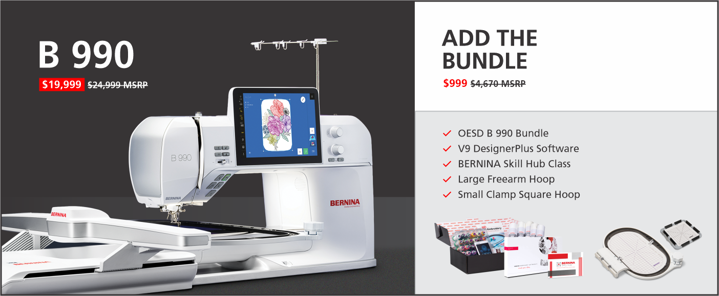 B 990 BERNINA Sewing Machine