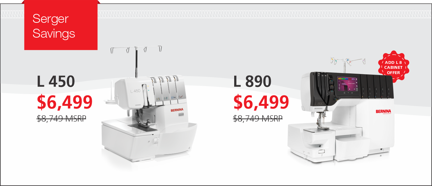 Serger Savings_BERNINA National Serger Month