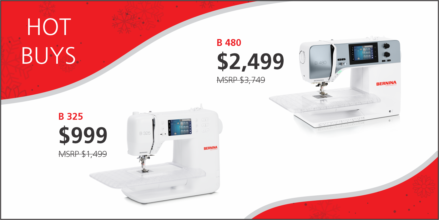 Hot Buys - BERNINA Winter Sale Promotion